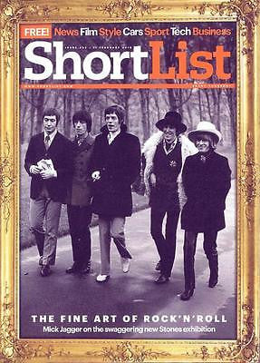 SHORTLIST Mag 02/2016 THE ROLLING STONES Charlie Watts Keith Richards