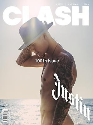 JUSTIN BIEBER PHOTO COVER INTERVIEW UK CLASH MAGAZINE ISSUE 100 NEW