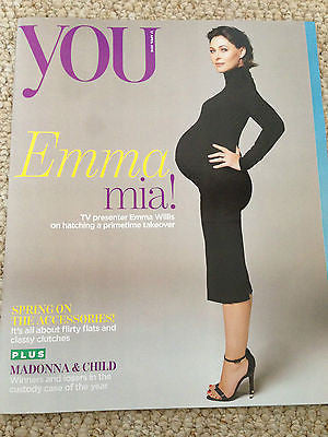 YOU Magazine April 2016  EMMA WILLIS Pregnancy uk PHOTO INTERVIEW madonna