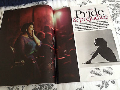 UK OBSERVER Magazine 2014 Tracey Emin Edwyn Collins Donna Summer Aretha Franklin