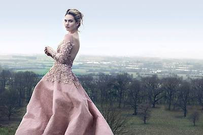 Cinderella LILY JAMES PHOTO COVER INTERVIEW SUNDAY TIMES MAGAZINE DECEMBER 2015
