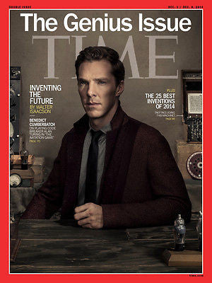 Time Magazine November 2014 Benedict Cumberbatch Special Photo Cover