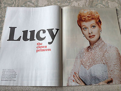 New Review Magazine November 2014 Lucille Ball Bertie Carvel Paul Kaye Anne Rice