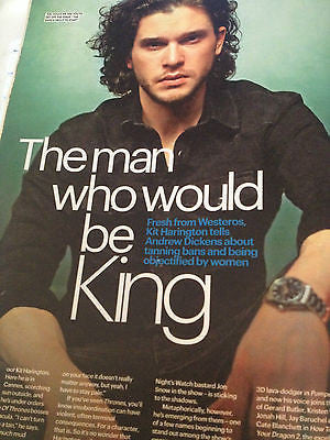 Game of Thrones KIT HARINGTON photo interview 2014 Charlie Bewley Rory McCann