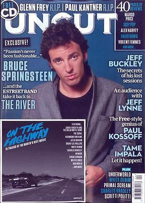 Bruce Springsteen Jeff Buckley April 2016 Cover Uk UNCUT Magazine