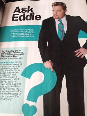 TIME OUT LONDON MAGAZINE FEBRUARY 2016 EDDIE IZZARD PHOTO INTERVIEW ELLEN PAGE