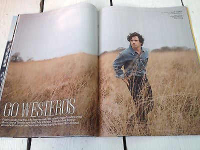 Game of Thrones TOBY SEBASTIAN PHOTO INTERVIEW MARCH 2015 NOEL GALLAGHER