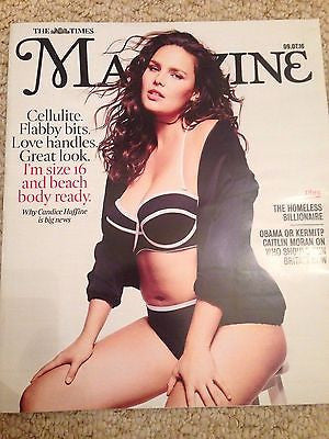 CANDICE HUFFINE PHOTO COVER INTERVIEW UK TIMES MAGAZINE JULY 2016 BURT REYNOLDS