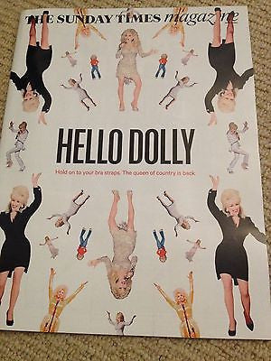 DOLLY PARTON Photo Cover interview SUNDAY TIMES MAGAZINE MAY 2014 BUZZ GOODBODY