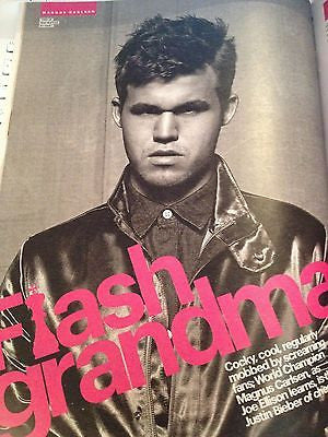 MARCO PIERRE WHITE interview BILL HICKS 1 DAY ISSUE MAGNUS CARLSEN JAMES ELLROY