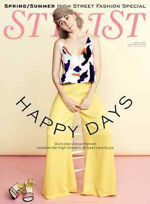 Girls ZOSIA MAMET PHOTO INTERVIEW STYLIST MAGAZINE 2015 MATTHIAS SCHOENAERTS
