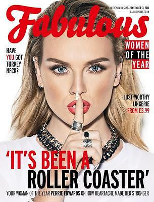 Fabulous Magazine December 2015 PERRIE EDWARDS Little Mix Cover Taylor Swift