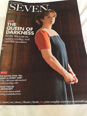 Seven Magazine - 26 January 2014 - Emily Watson Newton Faulkner Oscar Isaac