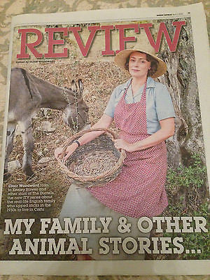 The Durrells KEELEY HAWES PHOTO COVER INTERVIEW APRIL 2016 CALLUM WOODHOUSE