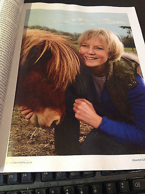 JENNY SEAGROVE BRAND NEW PHOTO INTERVIEW COUNTRY LIFE MAGAZINE APRIL 2014
