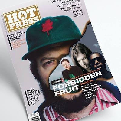 HOT PRESS Magazine May 2017 CHRIS CORNELL TRIBUTE Soundgarden AUDIOSLAVE
