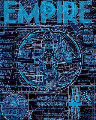 EMPIRE MAGAZINE JANUARY 2017 STAR WARS - ROGUE ONE - RARE UK COLLECTOR'S COVER