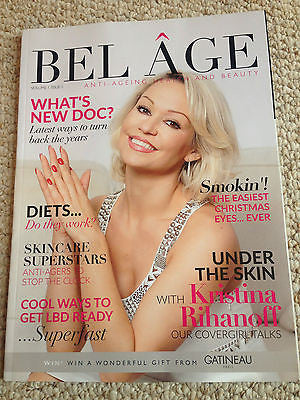 Bel Age Magazine Vol 1 Issue 1 Kristina Rihanoff Photo Cover Interview