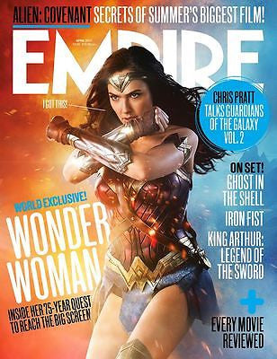 Empire Magazine April 2017 Wonder Woman Gal Gadot UK Exclusive