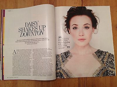 Downton Abbey DAISY LEWIS PHOTO UK YOU INTERVIEW AUGUST 2014 FAYE MARSAY