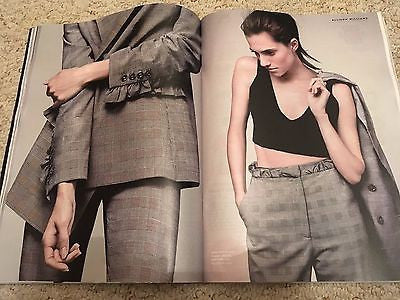 UK Stylist Magazine March 2017 Allison Williams Joan Collins Isabelle Huppert