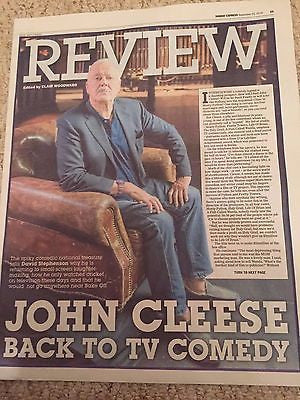 Monty Python JOHN CLEESE Photo Cover interview September 2016 NEW