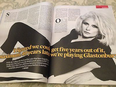 DEBORAH HARRY Debbie Blondie Photo Cover interview MAGAZINE 2014 Chris O'Dowd