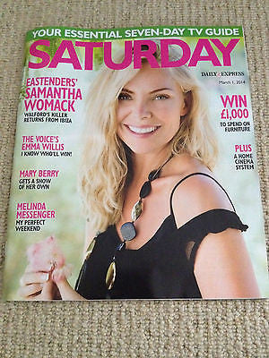 Saturday March 1 2014 - Samantha Womack Helen Skelton Dana Scallon Emma Willis