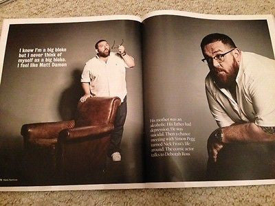 MARLON BRANDO PHOTO SPECIAL UK TIMES MAGAZINE OCTOBER 2015 - NICK FROST - NEW