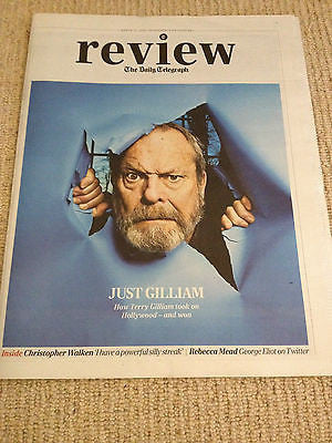 TERRY GILLIAM interview BEN WHISHAW UK 1 DAY ISSUE 2014 BERENICE BEJO KYLIE