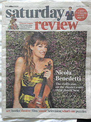 TIMES SATURDAY REVIEW 2014 NICOLA BENEDETTI PHOTO COVER INTERVIEW Parquet Courts