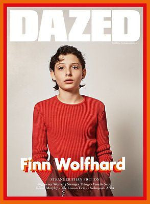Finn Wolfhard Cover - DAZED & CONFUSED magazine Winter 2016 NEW