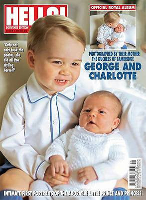 (UK) HELLO Magazine 6/15/15 ROYAL BABY PRINCESS CHARLOTTE & PRINCE GEORGE PHOTOS