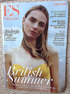 ANDREJ PEJIC Andreja PHOTO COVER INTERVIEW UK ES MAGAZINE JULY 2016