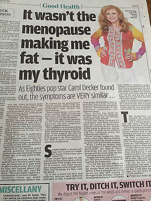 Carol Decker T'Pau Photo Interview February 2015