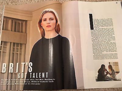 Style Magazine February 2017 Brit Marling - The OA interview