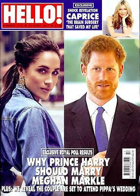 HELLO! magazine 24 April 2017 Meghan Markle Prince William Helena Christensen