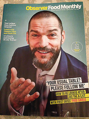 OBSERVER FOOD MAGAZINE APRIL 2016 FRED SIRIEIX PHOTO COVER INTERVIEW