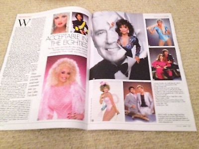 ROB LOWE interview JFK UK 1 DAY ISSUE NEW DON JOHNSON JOAN COLLINS DOLLY PARTON