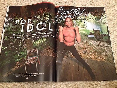 JOAN COLLINS PHOTO interview LIZ TAYLOR UK STYLE Magazine November 2014 IGGY POP