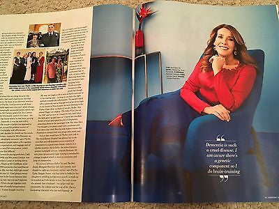 UK You Magazine January 2017 Kylie Minogue Cover - Phyllis Logan