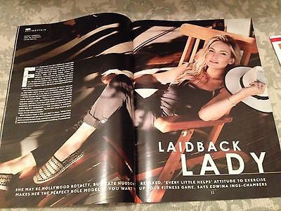 KATE HUDSON Photo Cover interview STYLE MAGAZINE JANUARY 2015