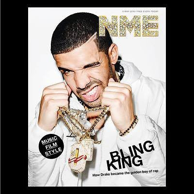 Views DRAKE Photo Cover Special UK NME MAGAZINE MAY 2016 NEW