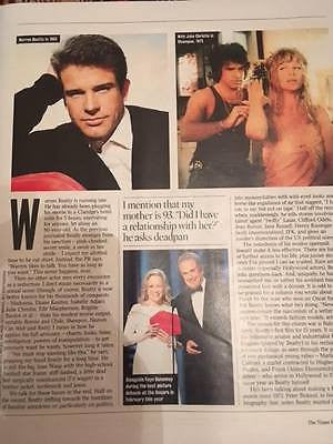 UK Times Magazine April 2017 Warren Beatty Photo Interview