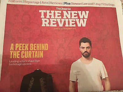 Dominic Cooper - Mark Rylance - Michael C Hall UK Observer Review November 2016