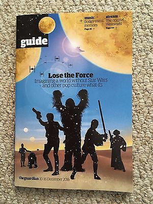 (UK) Guide Magazine 10th Dec 2016 Star Wars Photo Cover - JAPANESE HOUSE