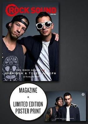 ROCK SOUND magazine - August 2017 Twenty One Pilots Cover & Limited Poster Print