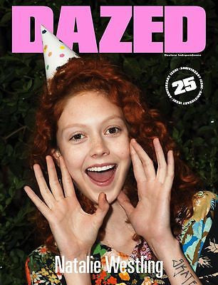 NATALIE WESTLING Cover - DAZED & CONFUSED 25th Anniversary magazine A/W 2016 NEW
