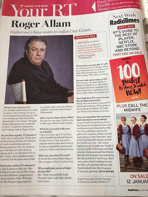 RADIO TIMES Magazine January 2016 BOY GEORGE PHOTO INTERVIEW ROGER ALLAM