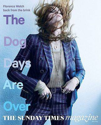 UK SUNDAY TIMES MAGAZINE - FLORENCE WELCH + THE MACHINE - MAY 3 2015